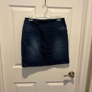 Women’s Dark Blue Denim Mini Skirt